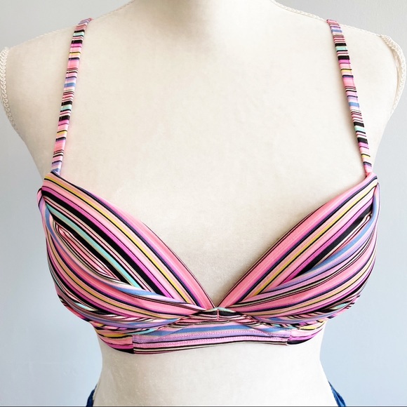 Victoria’s Secret | striped bikini top multi color - Picture 4 of 12
